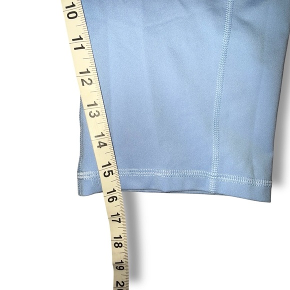 DKNY SPORT Women's Balance High-Waist Capri Leggings - XL Light Blue - Picture 11 of 11